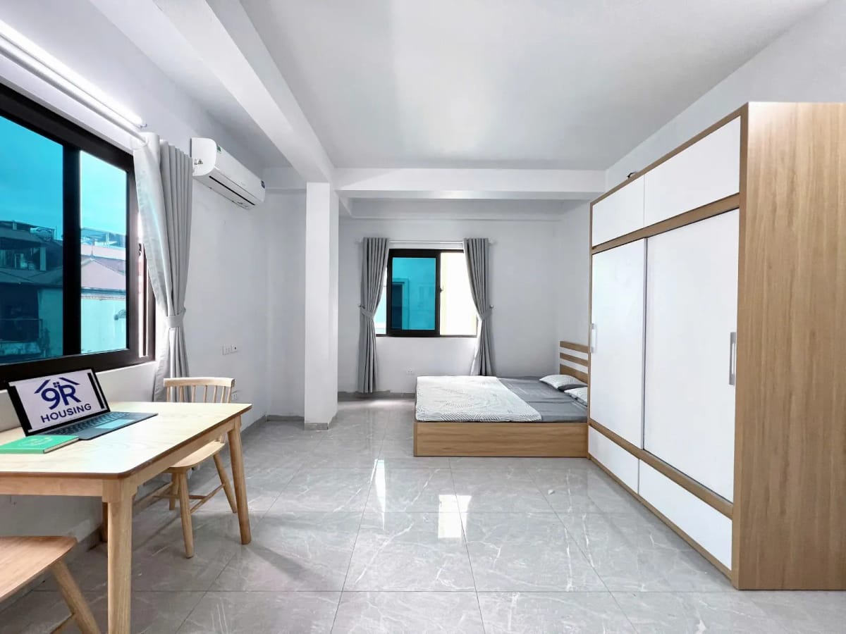 STUDIO FULL ĐỒ Ở NGÕ 401 XUÂN ĐỈNH