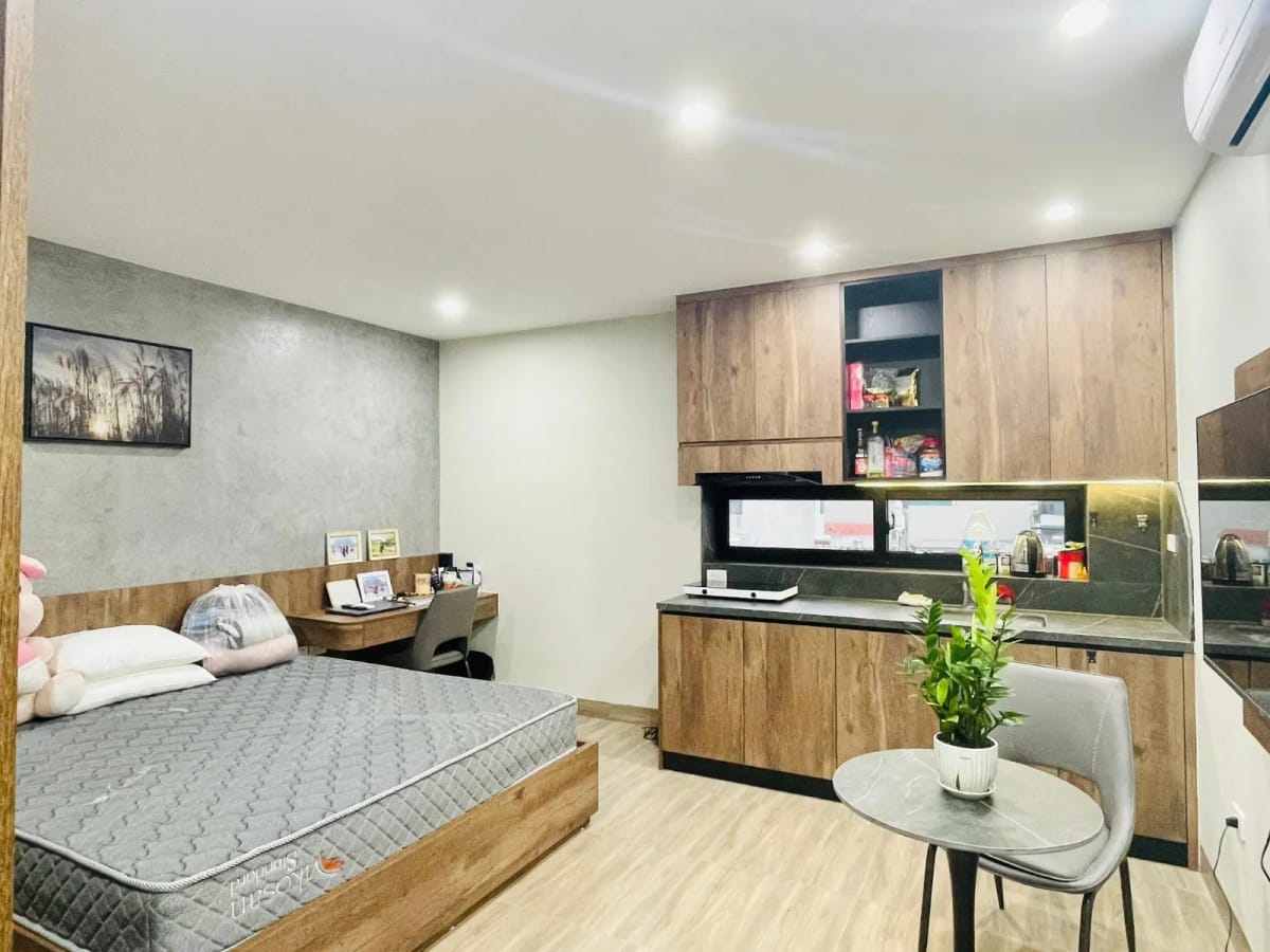 STUDIO FULL NỘI THẤT TẠI HOÀNG NGÂN
