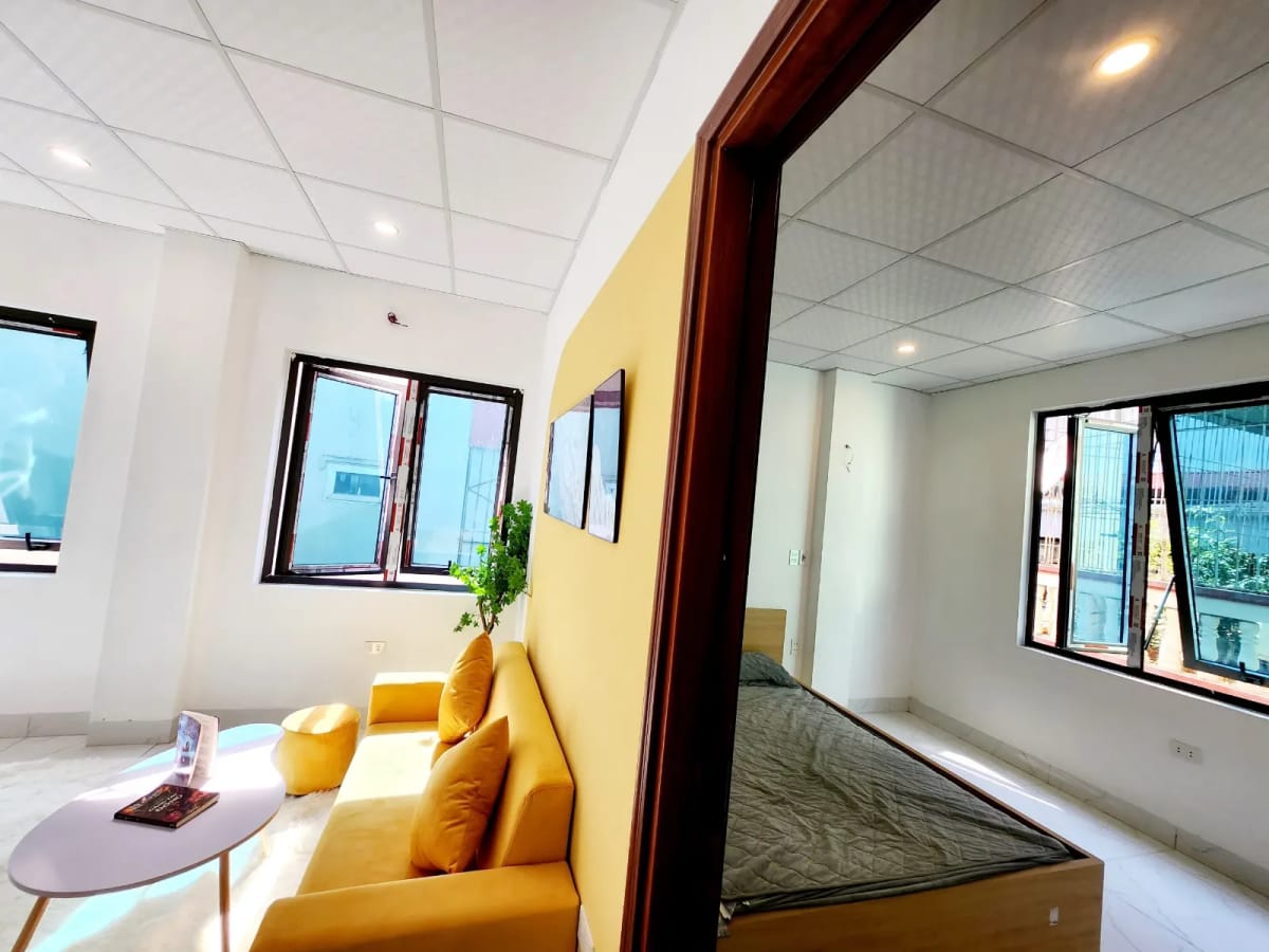 1 ngủ 1 khách tại ngõ 460 Khương Đình, đối diện Five Star