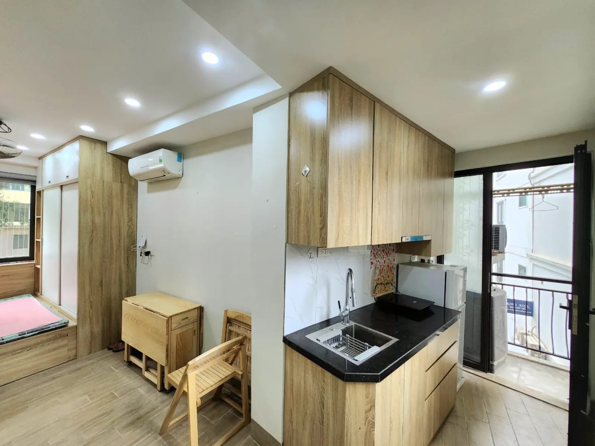 Studio tại Hòa Bình 6 Minh Khai, ngay chi nhánh Agribank