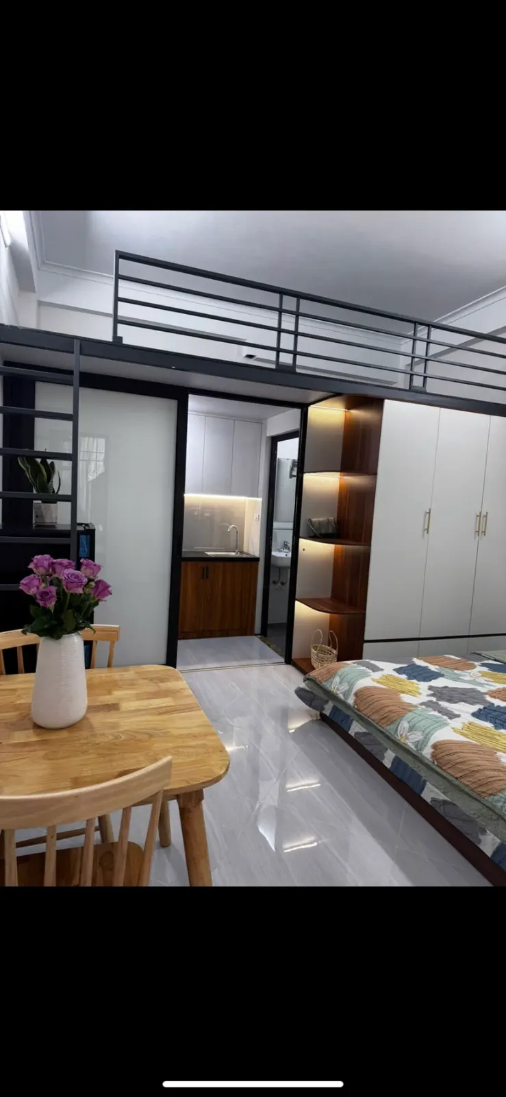 CĂN GÁC XÉP FULL NT Ở 204/5 TRẦN DUY HƯNG