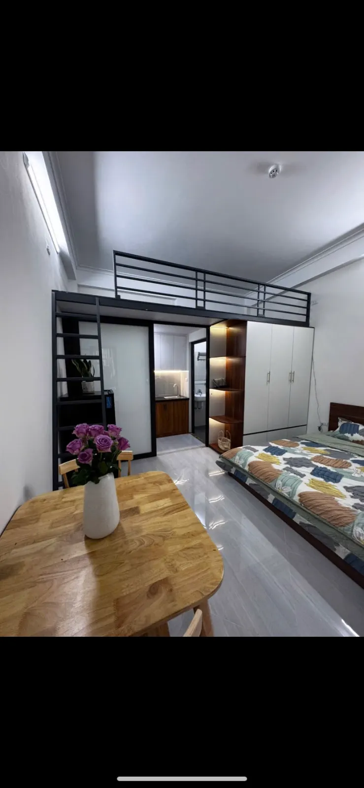 CĂN GÁC XÉP FULL NT Ở 204/5 TRẦN DUY HƯNG