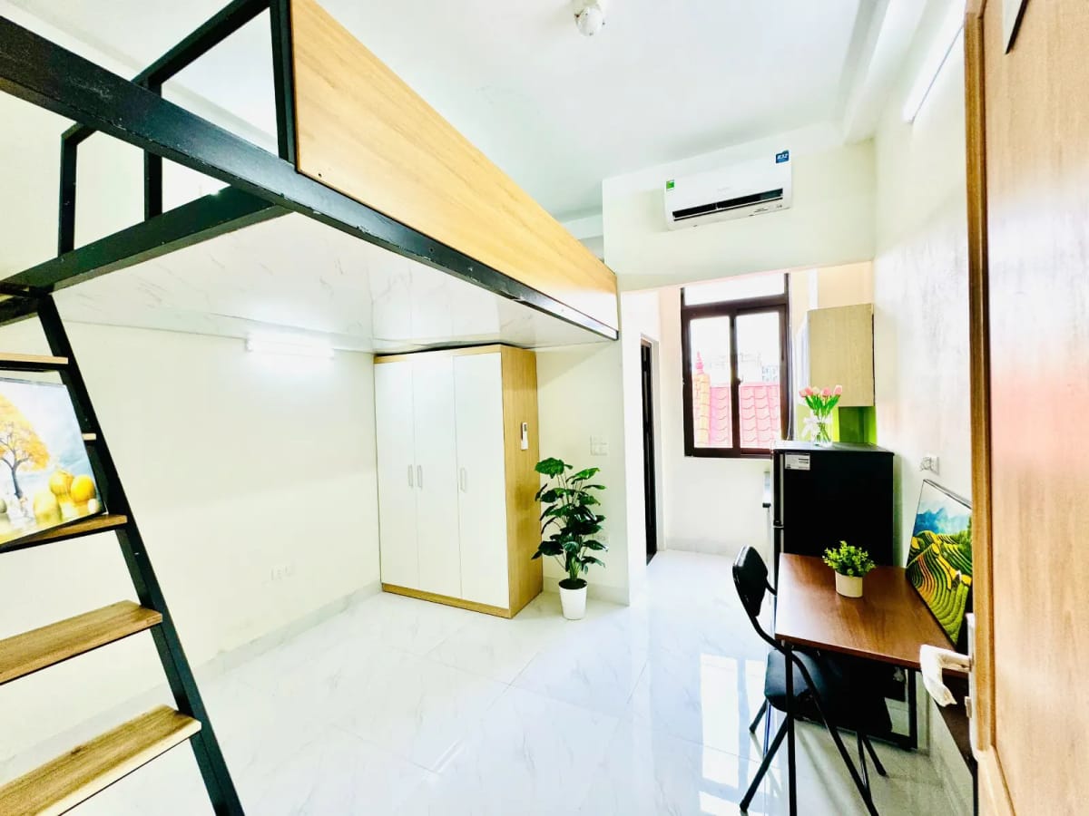 CĂN GÁC XÉP TIỆN NGHI Ở LÊ QUANG ĐẠO