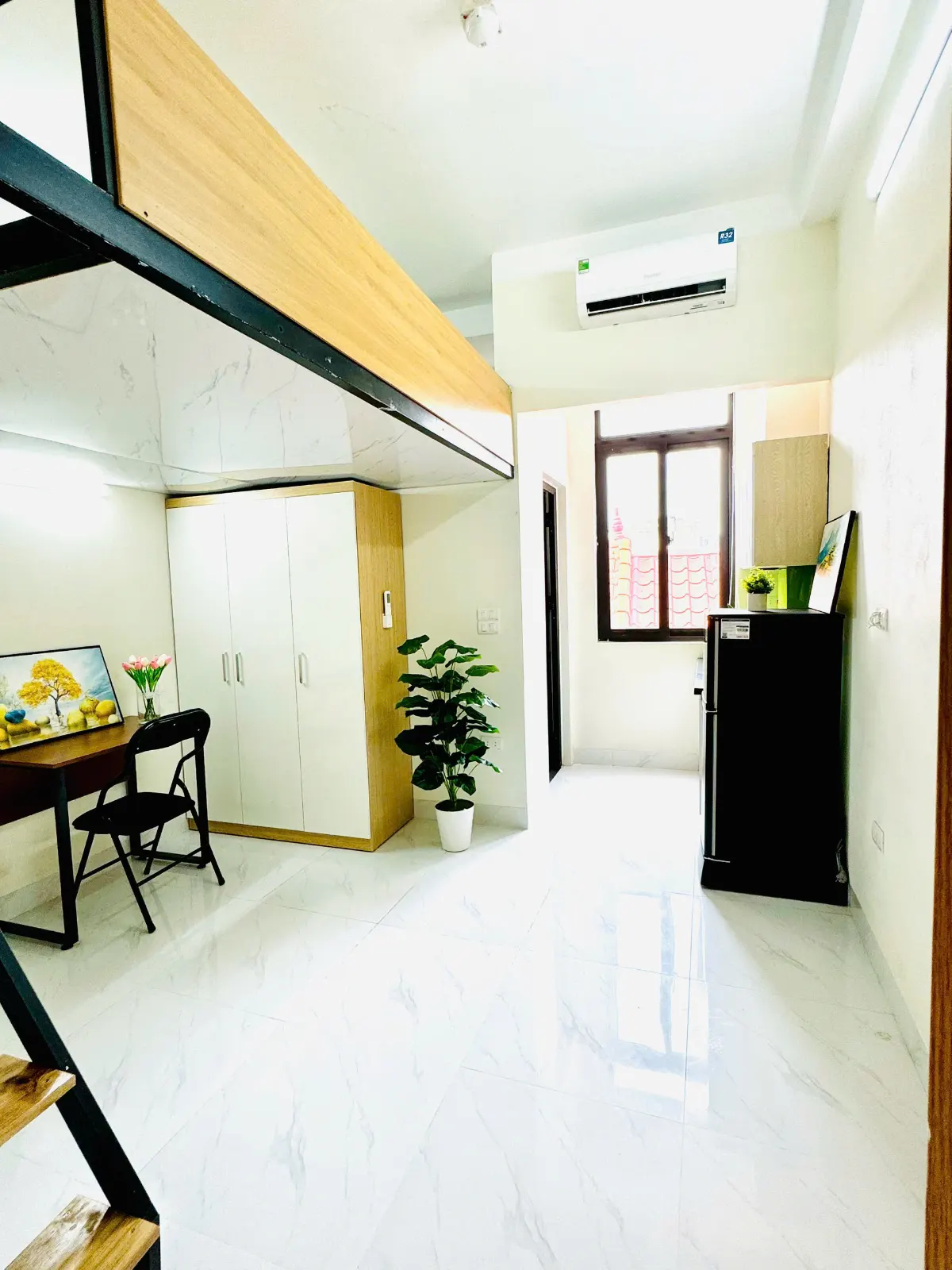 CĂN GÁC XÉP TIỆN NGHI Ở LÊ QUANG ĐẠO