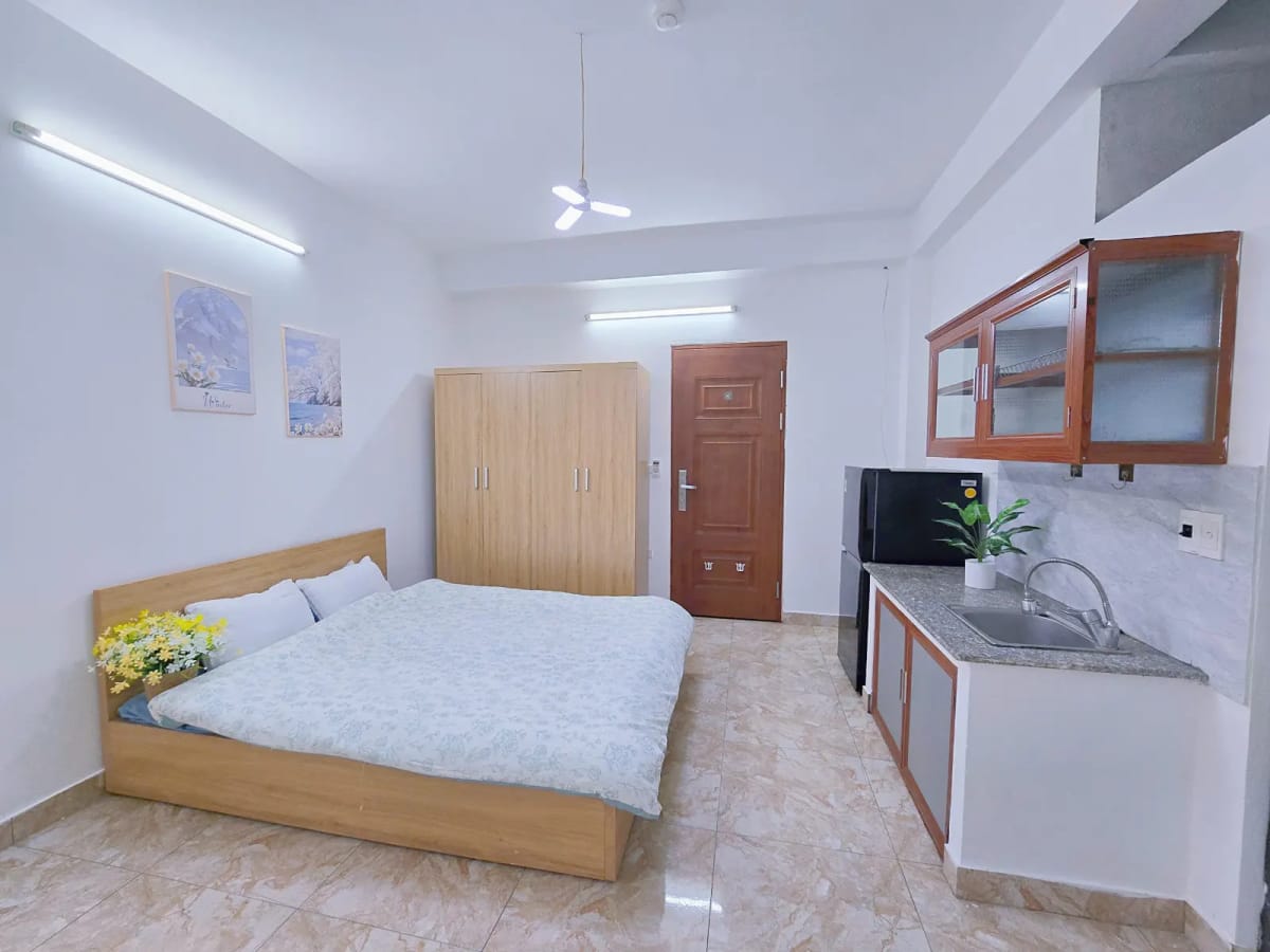 STUDIO RỘNG, ĐẸP, FULL ĐỒ - P.BƯỞI, TÂY HỒ