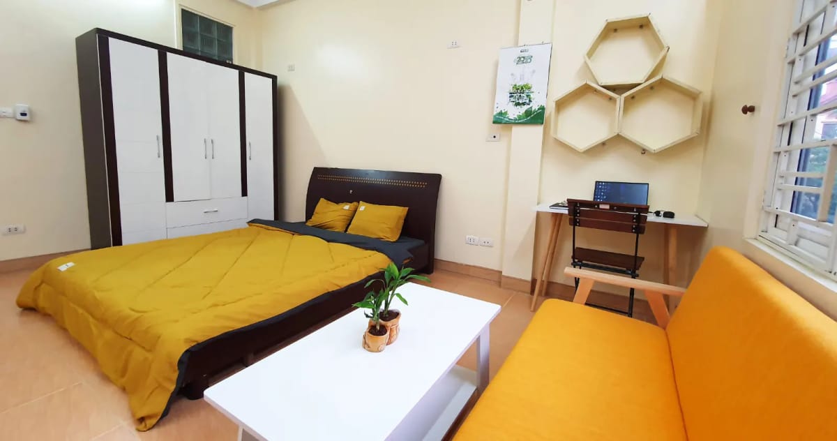 PHÒNG STUDIO ĐẸP - LẠC TRUNG, HAI BÀ TRƯNG