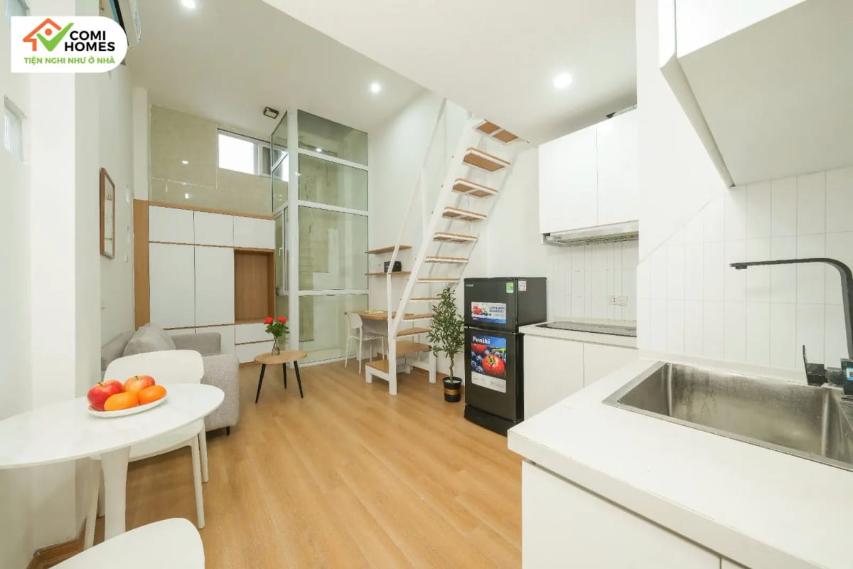 PHÒNG DUPLEX ĐẸP FULL NỘI THẤT - TRẦN QUANG DIỆU, ĐỐNG ĐA