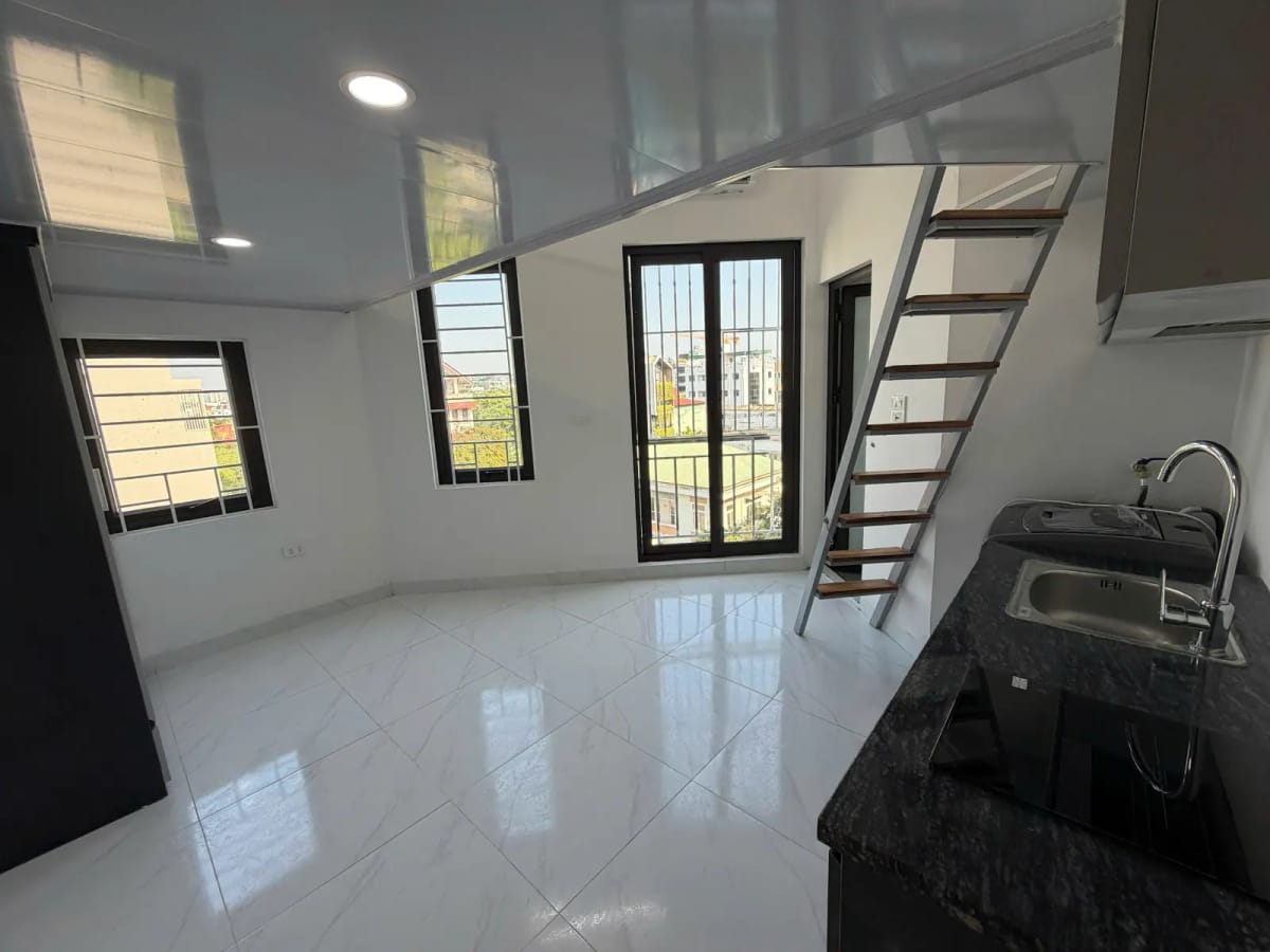 Studio ban công Khu Đấu Giá Phú Lương