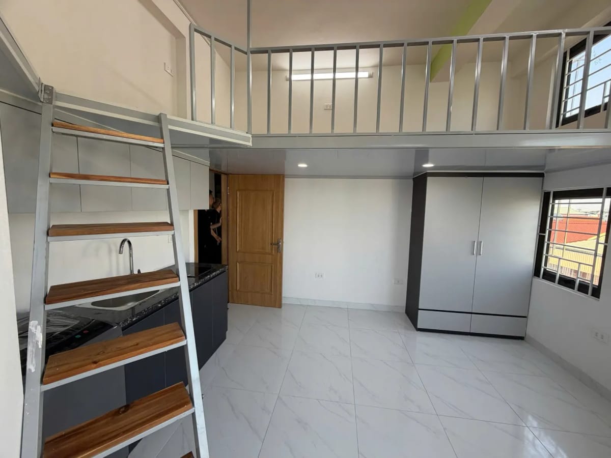 Studio ban công Khu Đấu Giá Phú Lương