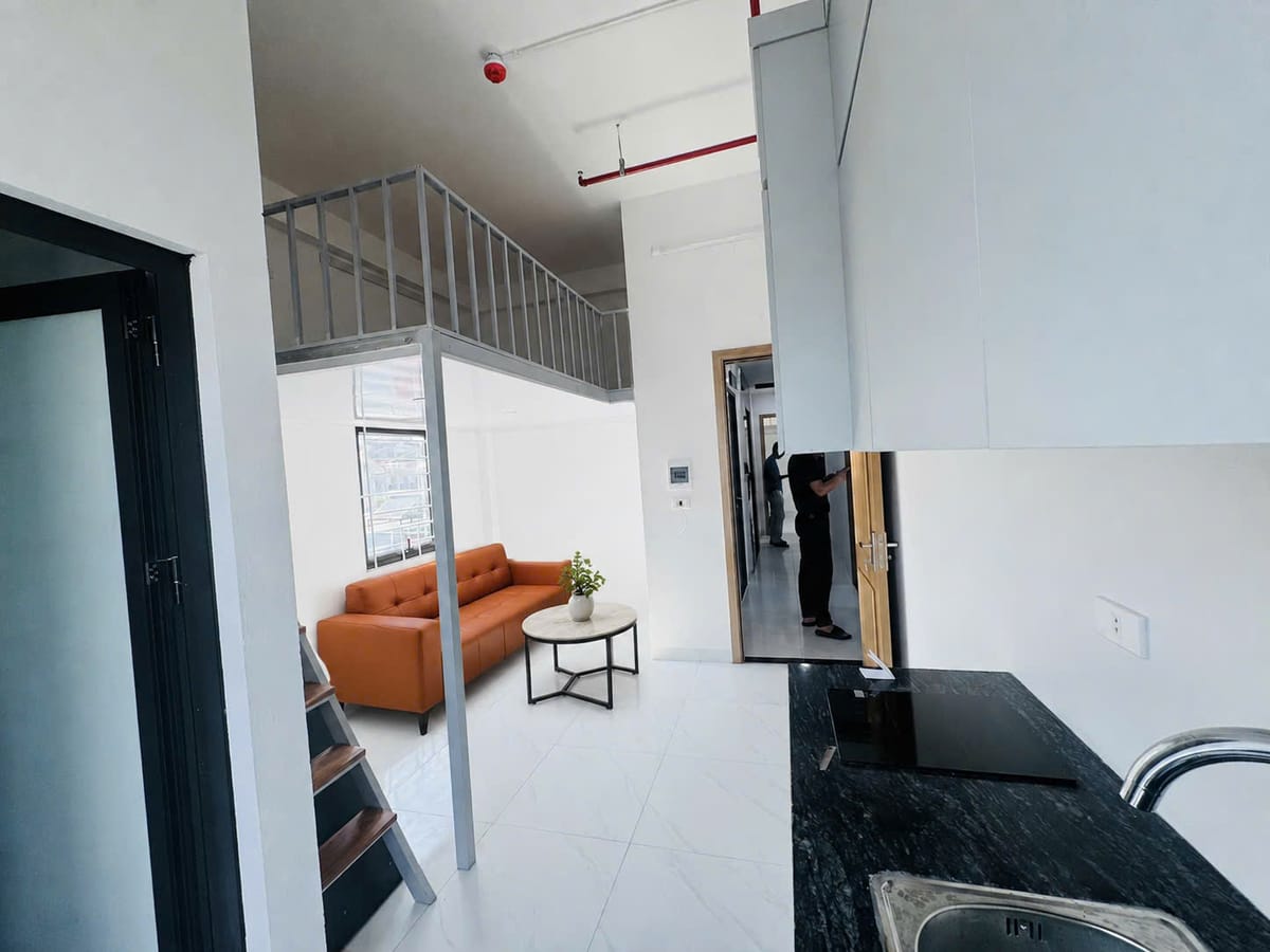 Studio ban công Khu Đấu Giá Phú Lương